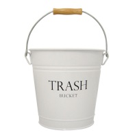 
InterDesign Pail Waste Can, White
